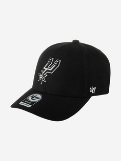 Бейсболка 47 BRAND K-MVP19WBV-BKA San Antonio Spurs NBA (черный), Черный 47