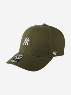 Бейсболка 47 BRAND B-BRMPS17WBP-SW New York Yankees MLB (оливковый), Мультицвет 47