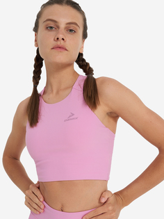 Спортивный топ бра Demix Highflow Rib Yoga, Фиолетовый