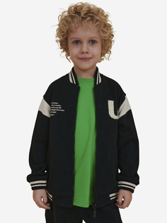 Бомбер для мальчиков Pelican, Черный