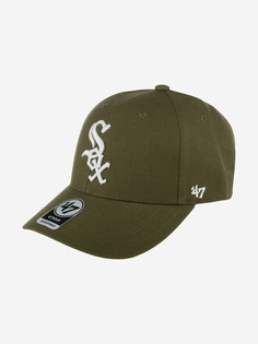 Бейсболка 47 BRAND B-MVP06WBP-SW Chicago White Sox MLB (оливковый), Мультицвет 47