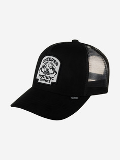 Бейсболка с сеточкой DJINNS HFT Cheered Bull (черный), Черный
