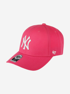 Бейсболка 47 BRAND B-MVPSP17WBP-MA New York Yankees MLB (розовый), Розовый 47