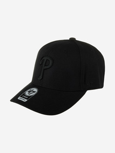 Бейсболка 47 BRAND B-MVP19WBV-BKB Philadelphia Phillies MLB (черный), Черный 47