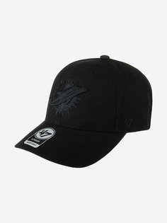Бейсболка 47 BRAND F-MVP17WBV-BKB Miami Dolphins NFL (черный), Черный 47