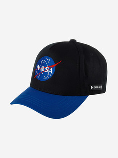 Бейсболка CAPSLAB CL/NASA/1/NAS2 NASA (черный), Черный Capslab®
