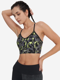 Спортивный топ бра Reebok, Черный