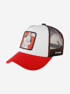 Бейсболка с сеточкой CAPSLAB CL/LOO8/1/CT/BUG1 Looney Tunes Bugs Bunny (красный), Красный Capslab®