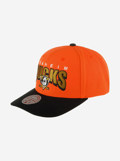 Бейсболка MITCHELL NESS HHSS6642-ADUYYPPPORAN Anaheim Ducks NHL (оранжевый), Оранжевый Mitchell&Ness