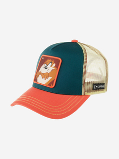 Бейсболка с сеточкой CAPSLAB CL/LOO8/1/CT/TAZ2 Looney Tunes Taz (зеленый), Зеленый Capslab®
