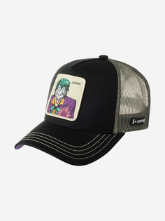 Бейсболка с сеточкой CAPSLAB CL/DC6/1/CT/JKR3 DC Comics Joker (черный), Черный Capslab®