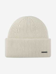 Шапка с отворотом STETSON 8599382 BEANIE WOOL (белый), Белый