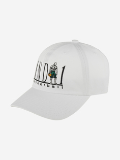 Бейсболка MITCHELL NESS HLUX6888-CLBYYPPPWHIT And 1 (белый), Белый Mitchell&Ness