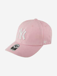 Бейсболка 47 BRAND B-GWMVP17GWS-PT New York Yankees MLB (розовый), Розовый 47