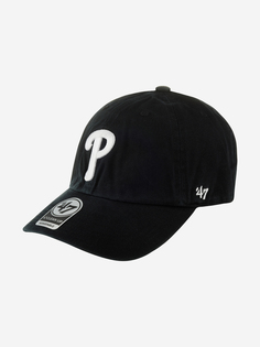 Бейсболка 47 BRAND B-RGW19GWS-BKW Philadelphia Phillies MLB (черный), Черный 47