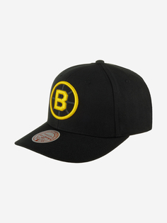Бейсболка MITCHELL NESS HHSS6645-BBNYYPPPBLCK Boston Bruins NHL (черный), Черный Mitchell&Ness