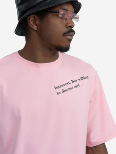 Футболка besrf introvert, Розовый