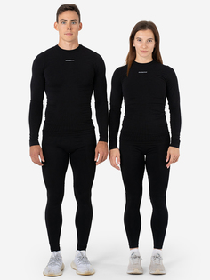 Термобелье спортивное верх NoName Bodyfit Shirt с компрессией, Черный