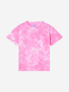 Футболка для девочек удлинённая TOTTI KIDS, Розовый