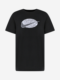 Футболка мужская Nike Swoosh, Черный