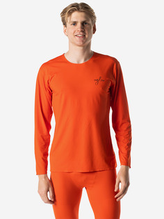 ЛОНГСЛИВ УТЕПЛЕННЫЙ МУЖСКОЙ WARM LONG SLEEVE TEE | TANGERINE, Оранжевый Uglow