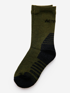 Термоноски для мальчиков (средние махровые) PlayToday, Зеленый