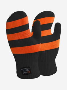 Водонепроницаемые детские варежки Dexshell Children mittens оранжевый/черный, Оранжевый