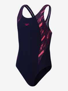 Купальник для девочек Speedo Hyperboom, Синий