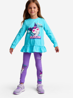 Легинсы для девочек PlayToday, Фиолетовый