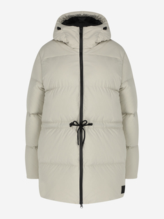 Пуховик женский Jack Wolfskin Kirschallee, Бежевый