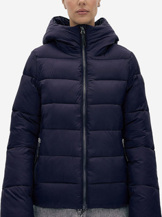Куртка на синтетическом утеплителе женская Lumberjack Hoodie Puffa Padded Jacket, Синий