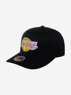 Бейсболка MITCHELL NESS HHSSINTL1245-LALBLCK Los Angeles Lakers NBA (черный), Черный Mitchell&Ness