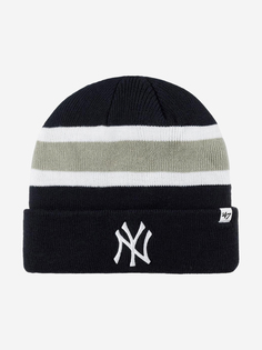 Шапка с отворотом 47 B-GOLN17ACE New York Yankees MLB (синий), Синий 47