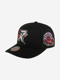 Бейсболка MITCHELL NESS HHSS6278-TRAYYPPPBLCK Toronto Raptors NBA (черный), Черный Mitchell&Ness