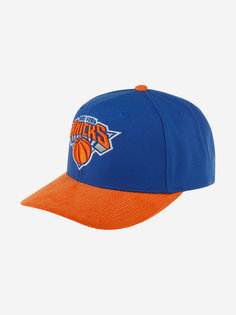 Бейсболка MITCHELL NESS HP7976-NYKBLUE New York Knicks NBA (синий), Синий Mitchell&Ness