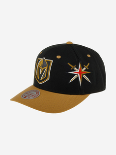 Бейсболка MITCHELL NESS HHSS7311-VGKYYPPPBLCK Vegas Golden Knights NHL (черный), Черный Mitchell&Ness