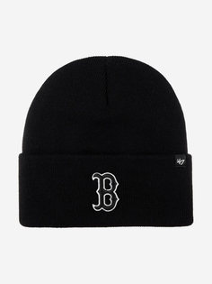Шапка с отворотом 47 BRAND B-HYMKR02ACE Boston Red Sox MLB (черный), Черный 47