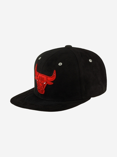 Бейсболка с прямым козырьком MITCHELL NESS HHSS5822-CBUYYPPPBKRD Chicago Bulls NBA (черный), Черный Mitchell&Ness
