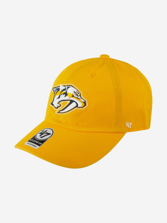 Бейсболка 47 BRAND H-RGW30GWS-GD Nashville Predators NHL (желтый), Желтый 47