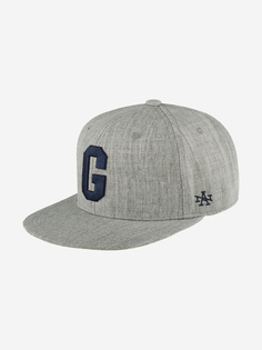 Бейсболка с прямым козырьком AMERICAN NEEDLE SMU776A-HOG Homestead Grays Archive 400 NL (серый), Серый