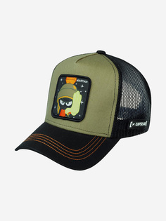 Бейсболка с сеточкой CAPSLAB CL/LOO/1/MAR2 Looney Tunes Marvin the Martian (оливковый), Мультицвет Capslab®