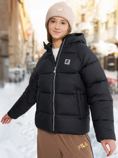 Куртка утепленная для девочек FILA, Черный