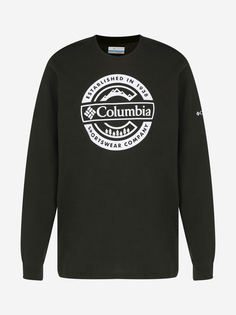 Лонгслив мужской Columbia Rockaway River Graphic Ls Tee, Зеленый