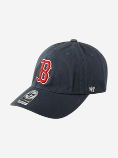 Бейсболка 47 BRAND B-RGW02GWS-VN Boston Red Sox MLB (серый), Серый 47