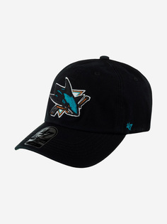 Бейсболка 47 BRAND H-FSVNF22RPF-BK San Jose Sharks NHL (черный), Черный 47