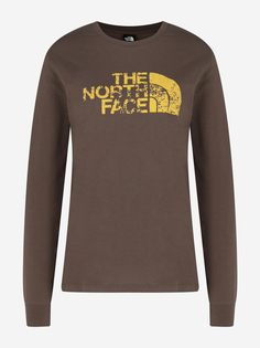 Лонгслив женский The North Face Seasonal Logo, Коричневый