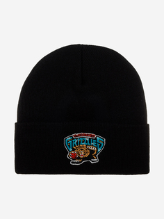 Шапка с отворотом MITCHELL NESS KTCFFH21HW017-VGRBLCK Vancouver Grizzlies NBA (черный), Черный Mitchell&Ness
