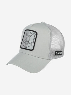 Бейсболка с сеточкой CAPSLAB CL/LOO4/1/BUG1 Looney Tunes Bugs Bunny (серый), Серый Capslab®