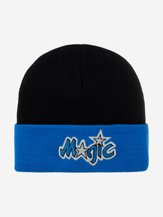 Шапка с отворотом MITCHELL NESS MN-NBA-EU174-ORLMAG-BLK Orlando Magic NBA (черный), Черный Mitchell&Ness