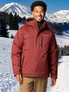 Куртка утепленная мужская Columbia Oak Harbor II Insulated Jacket, Красный